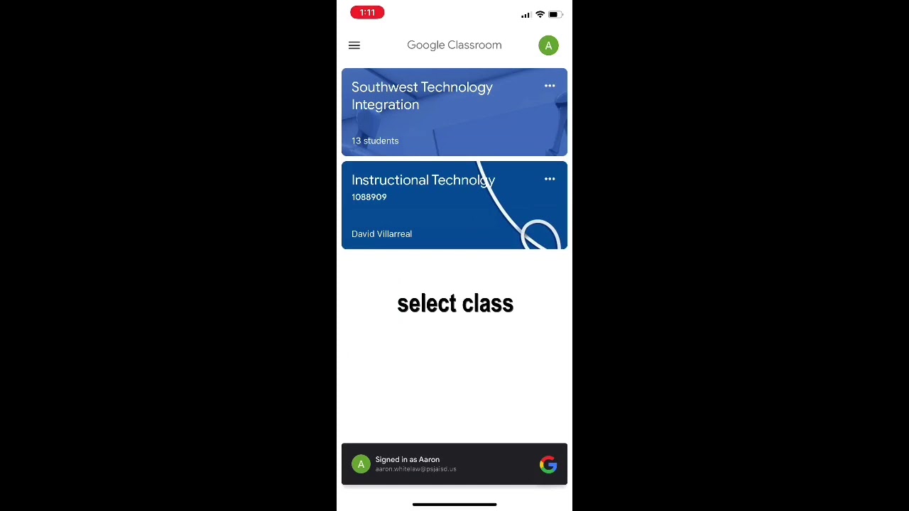 Attach Handwritten Work To Google Classroom - YouTube