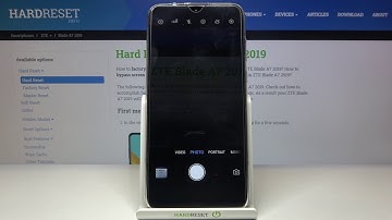 How to Activate Camera Timer in ZTE Blade A7 2019 – Photo Countdown