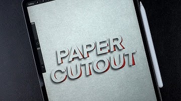 Procreate Tutorial For Beginners: Paper Cut Out Effect