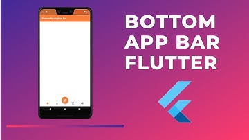 Bottom App Bar with Flutter
