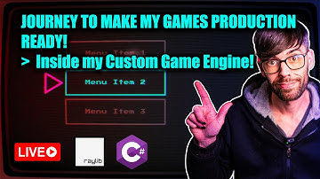 LIVE: CREATE GUI SYSTEM inside C# + Raylib