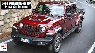 Jeep 80th Anniversary History and Innovation Press Conference