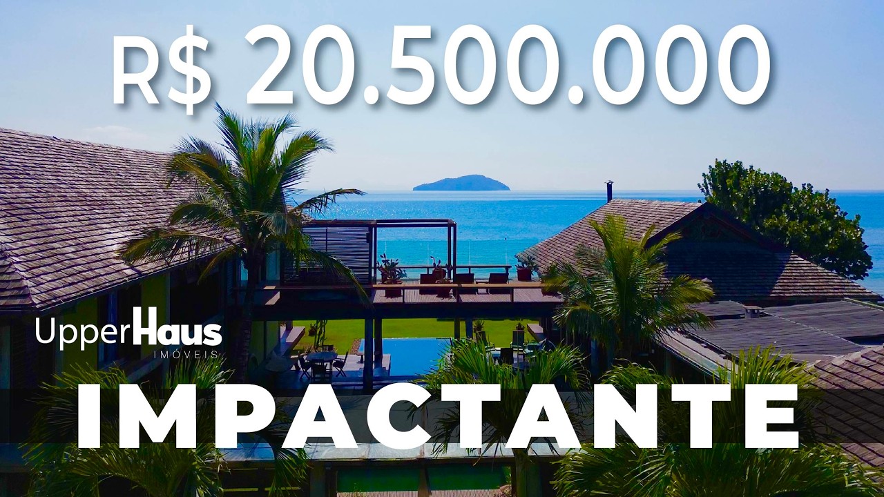 Dentro da icônica Mansão PÉ NA AREIA cenário da novela "VIVER A VIDA"! Casa de CINEMA em Búzios!