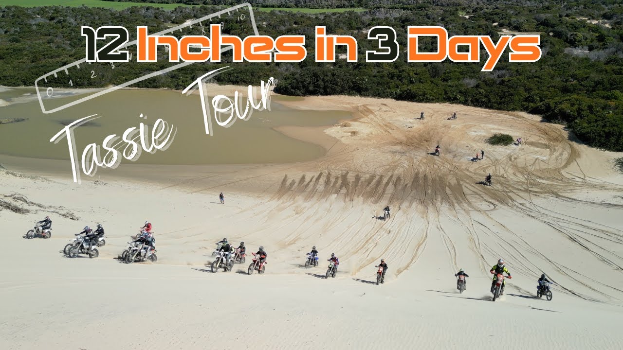 Поездка на мотоцикле по бездорожью Tassie с Dirt Trax