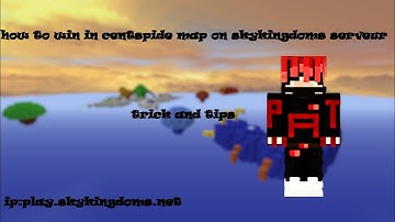 how to win in centspide map bedwars in serveur skykingdoms(solo&team)