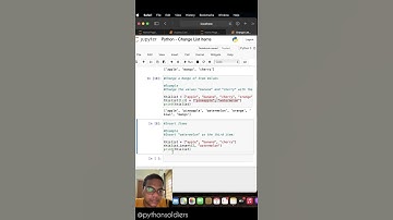 Change List items in Python Tutorial #tutorial #python #change #list
