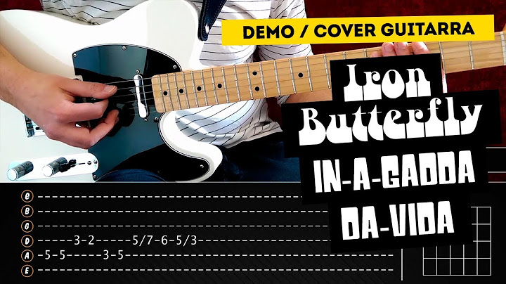 In-A-Gadda-Da-Vida Guitar version - Guitar performance video thumbnail