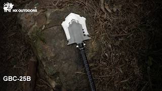 ⚒️BREACHER Shovel-- Your ultimate trail companion. 🥾Tough 3Cr13 Steel. Lightweight Aluminum Handle.