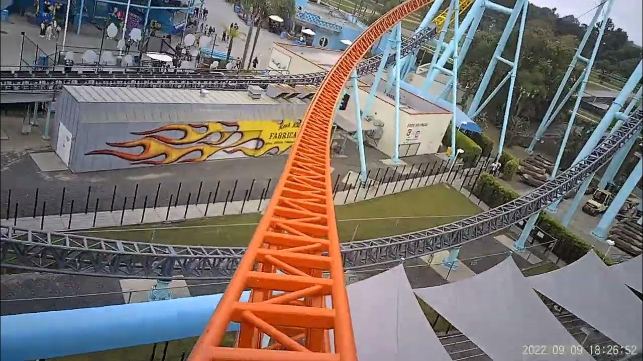 Xcelerator 2024 FRONT ROW POV Knott's Berry Farm Intamin Accelerator