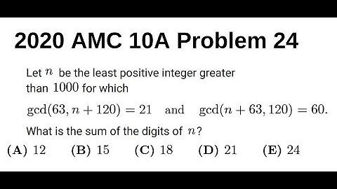2020 AMC 10A Problem 24