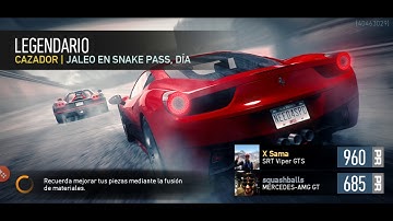 Need for Speed No Limits - Snake Pass Chase for Legendary TT