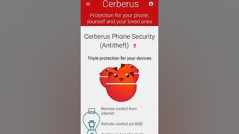 Cerberus Anti Theft - Android App Review - Best Security for Lost or Stolen Phone Part 2