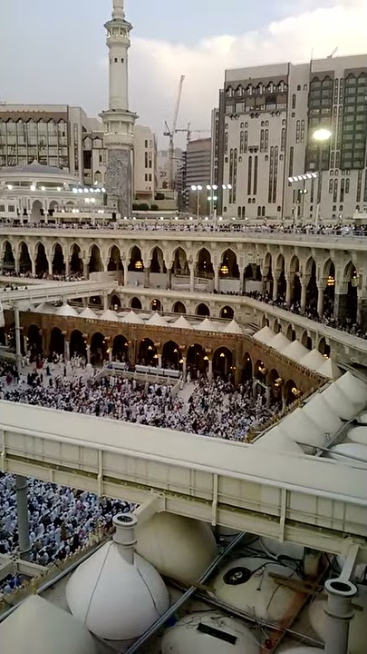 Hajj 2013'in Haroom mosque.