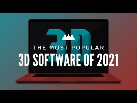 The Most Popular 3D Software of 2021