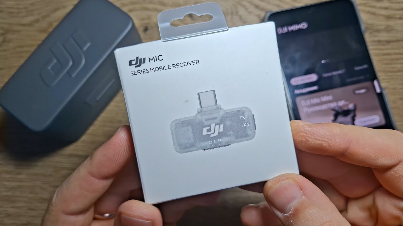Обзор приемника DJI Mic Series Mobile Receiver - обновление прошивки, автоподключение микрофонов!