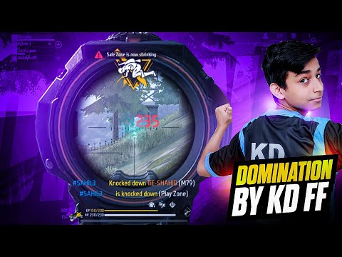 DOMINATION BY KD FF || TOURNAMENT HIGHLIGHTS ||