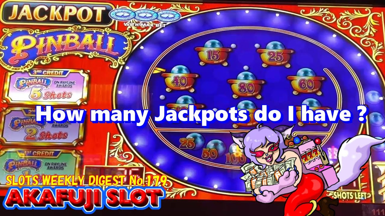 SLOTS WEEKLY DIGEST 179🎰 Jackpot Handpay🎰 Pinball Slot, Double Diamond $200 Slot 赤富士スロット