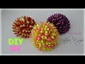 DIY./ Пышные банты из узкой ленты. Цветы канзаши Lush bows ribbon./Kanzashi tutorial