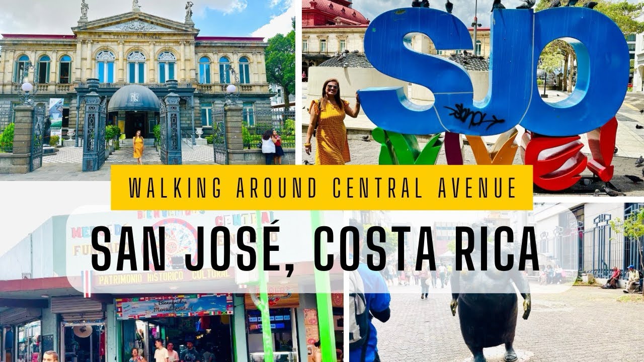 San Jose, Costa Rica | Walking Central Avenue, Historic District ...