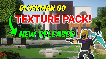 I BOUGHT THE LATEST TEXTURE PACK IN BLOCKMAN GO! New released Minecraft texture pack
