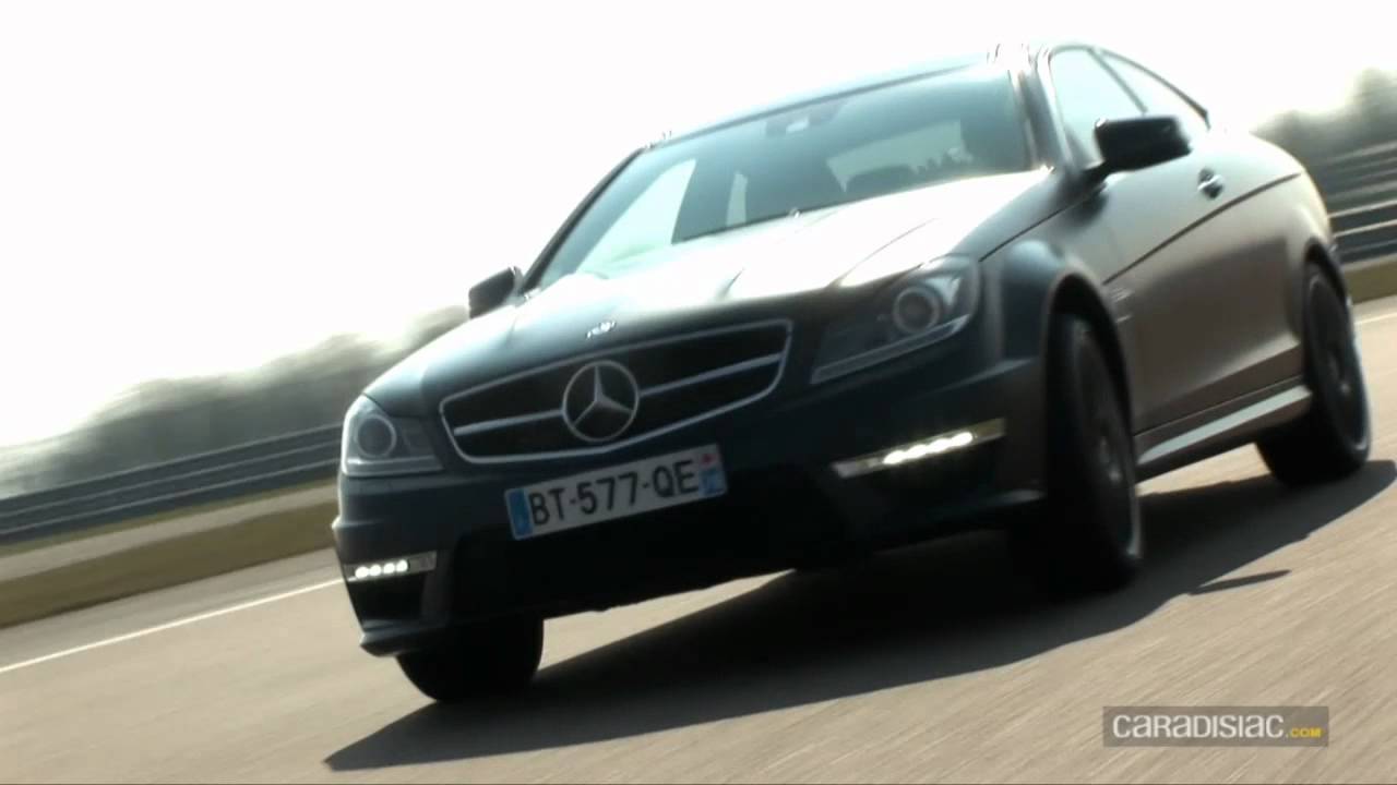 Mercedes c63 amg coupe youtube #7