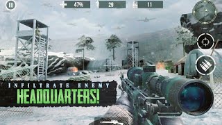 Call of sniper ww2:Final Battleground Android Gameplay !!!! Call of sniper ww2:Final war games. screenshot 1