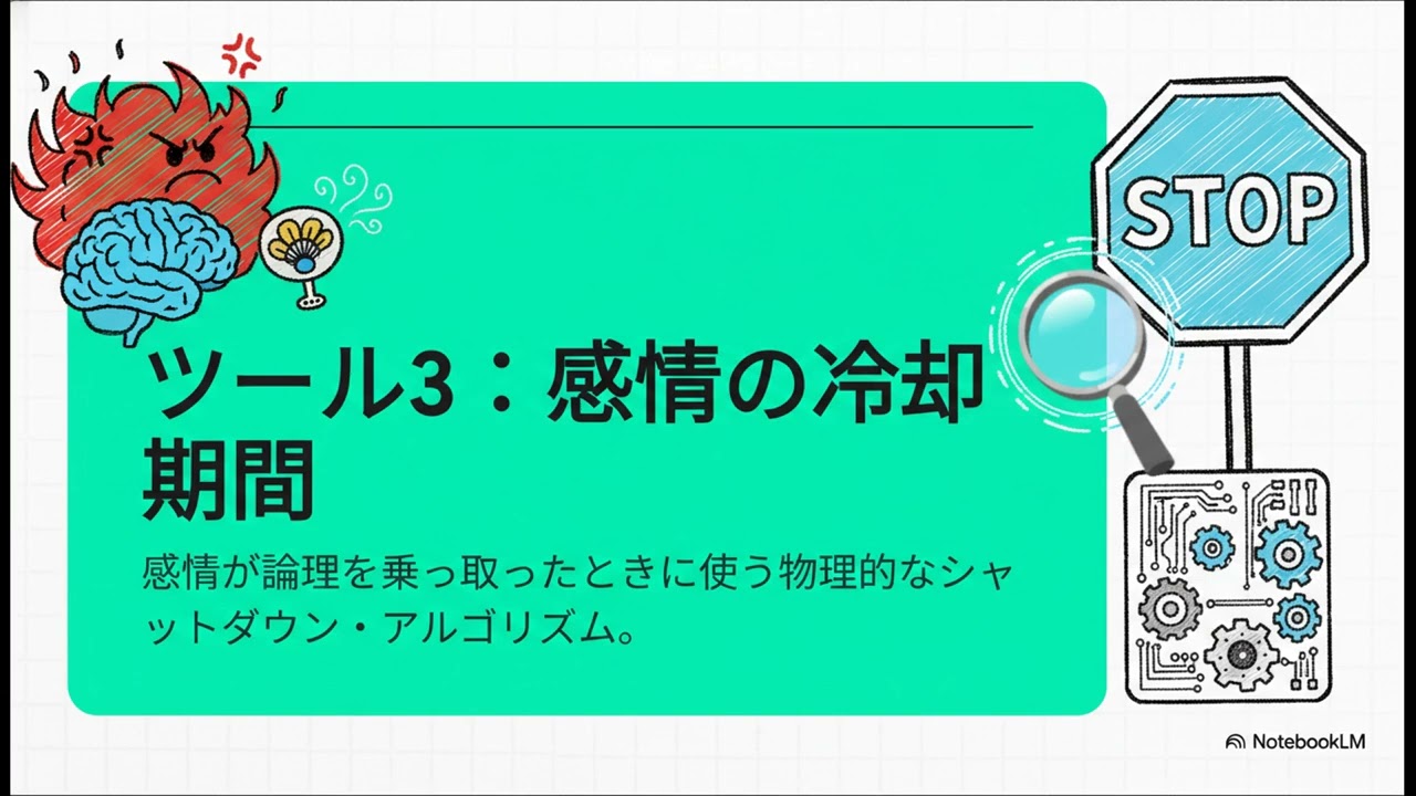 0101【後半】 精神論を排した「デバッグ・プロトコル」：脳の仕様をシステムで制御する技術