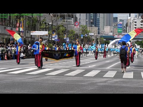 [4K] 第十一回銀座柳まつりゴールデンパレード 創価ルネサンスバンガードジュニア