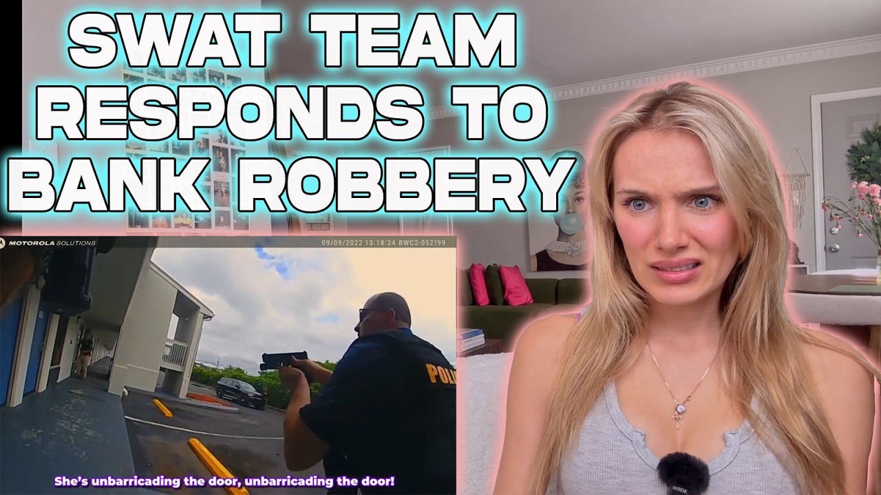 SWAT Team Responds to Man's 3rd Bank Robbery!! Russian Girl Reacts ...