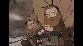 Video thumbnail of "The Hobbit animated Misty Mountains"