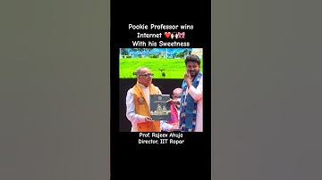 Viral IIT Professor 🎀 wins internet🔥 with his love for students ❤️ #viral #trending #iitropar
