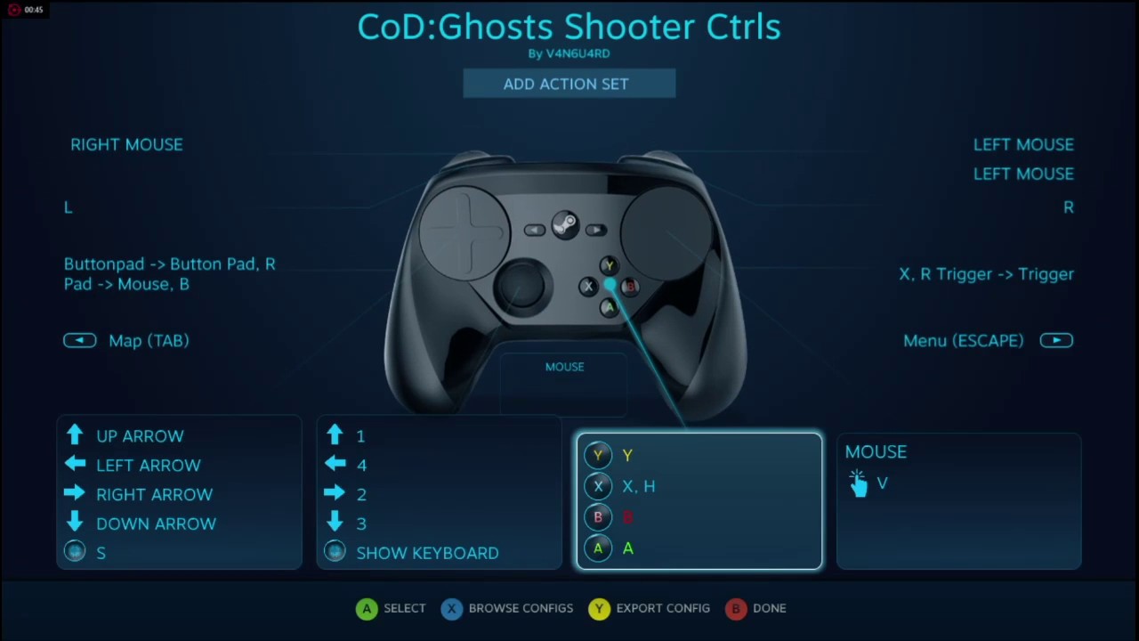 Steam Controller - Menu Navigation