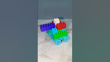 Satisfying Diy Building Blocks Tank| ASMR sound | Building Blocks ASMR #shorts #shortvideo #asmr