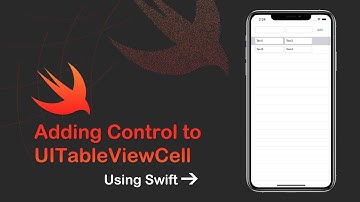 Adding Control to UITableViewCell using Swift and Storyboards