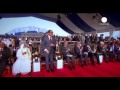 Egypt opens Suez Canal in lavish ceremony