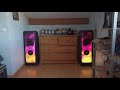 [Special 100 suscribers] 2 JBL Partybox 1000 in stereo test.