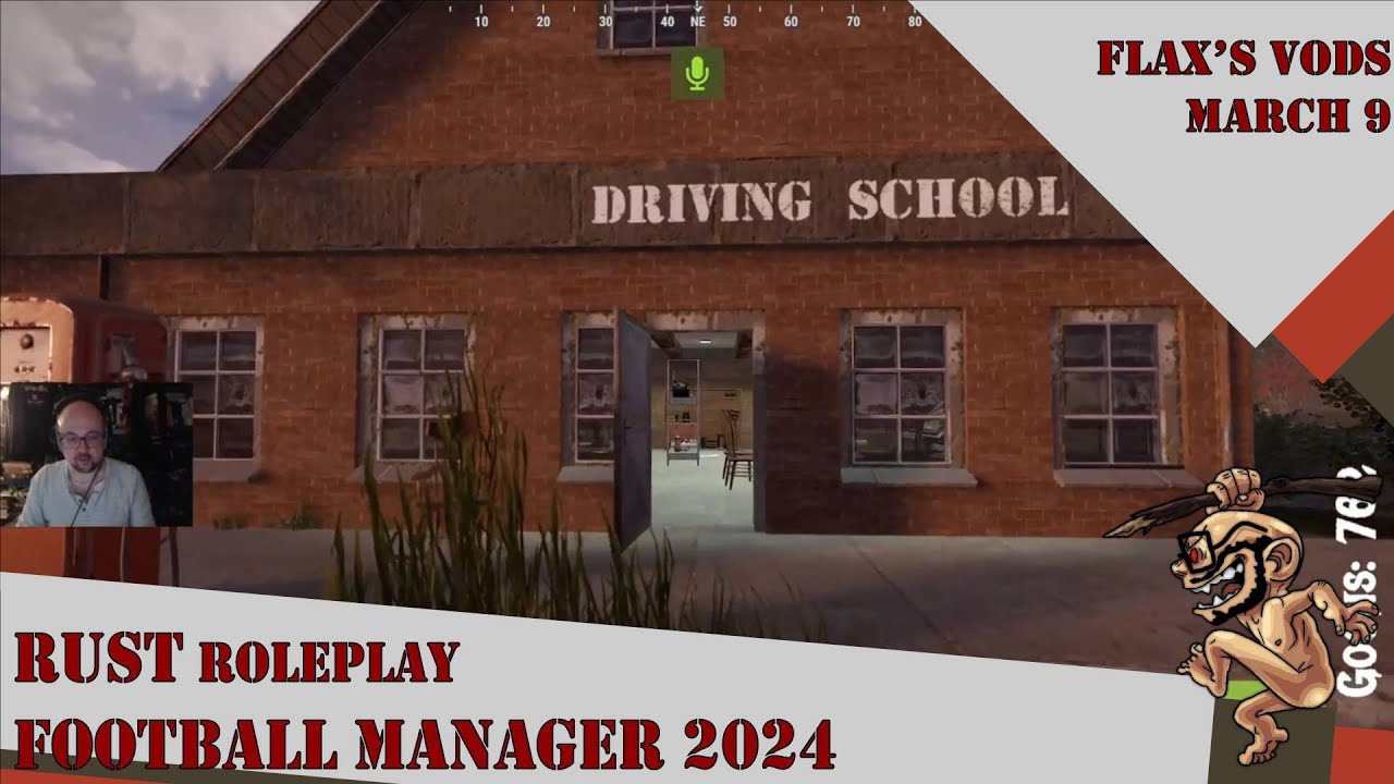 [FULL VOD] PFlax goes back to Rust RP + Football Manager 24 Mar 9 2025 ...