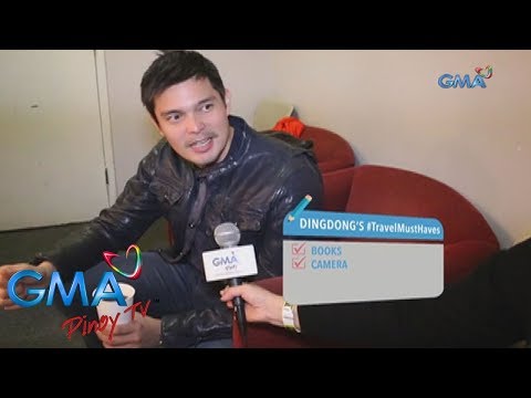 Kapuso Backstage Pass: Dingdong Dantes’ travel essentials - 동영상