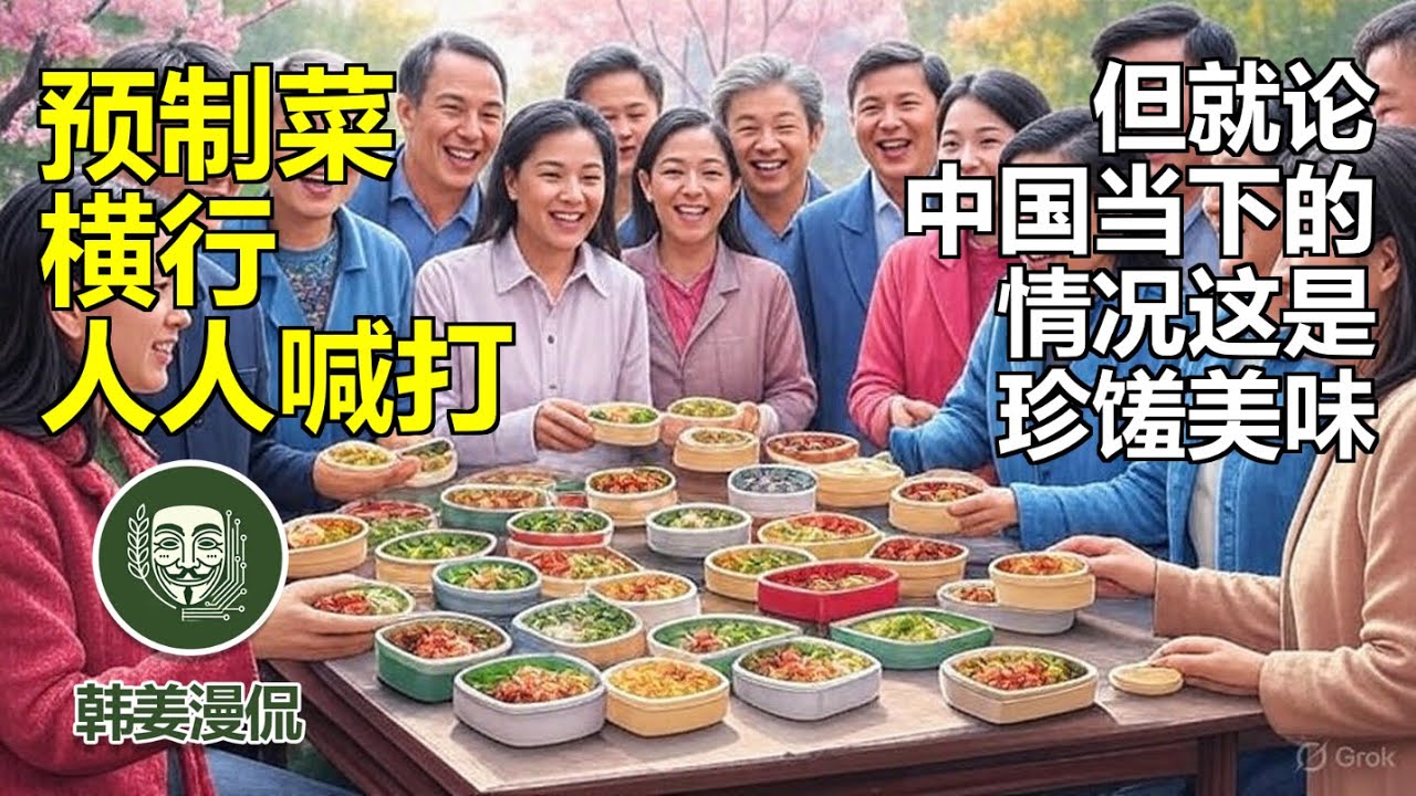 预制菜横行人人喊打 但就论中国当下的情况这是珍馐美味 - YouTube