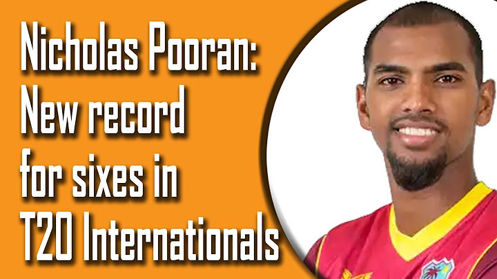 Nicholas Pooran  New record for sixes in T20 Internationals | clmxn News
