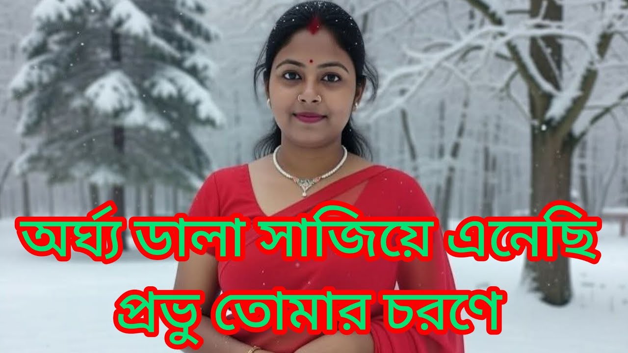 অর্ঘ্য ডালা সাজিয়ে এনেছি প্রভু তোমার চরণে//নৃত্য শিল্পী কোয়েল দাস 