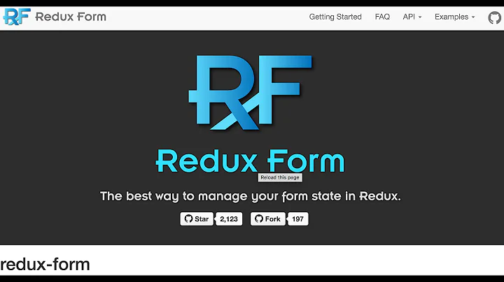 Dynamic Forms with Redux Form