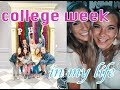 college week in my life: fraternity date party, phi level celebrations, classes, etc