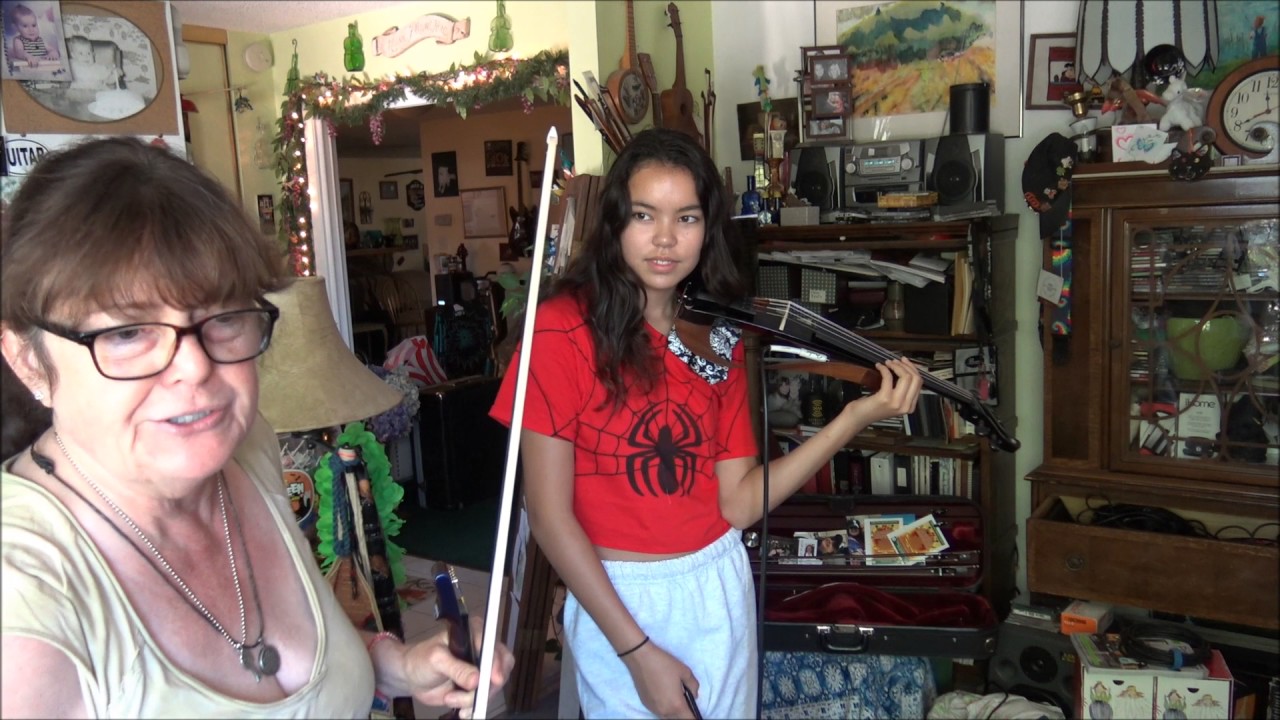 Electric violin lesson YouTube