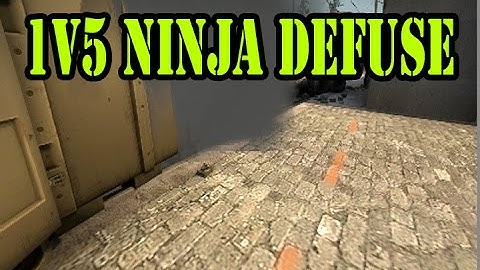 CS:GO - 1v5 Ninja Defuse