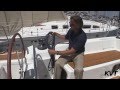 Halyard Hanger installation on a Jeanneau 57 by KVT innovations