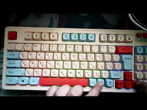 Клавиатура игровая Maxxter KBG3C01 USB White-Blue