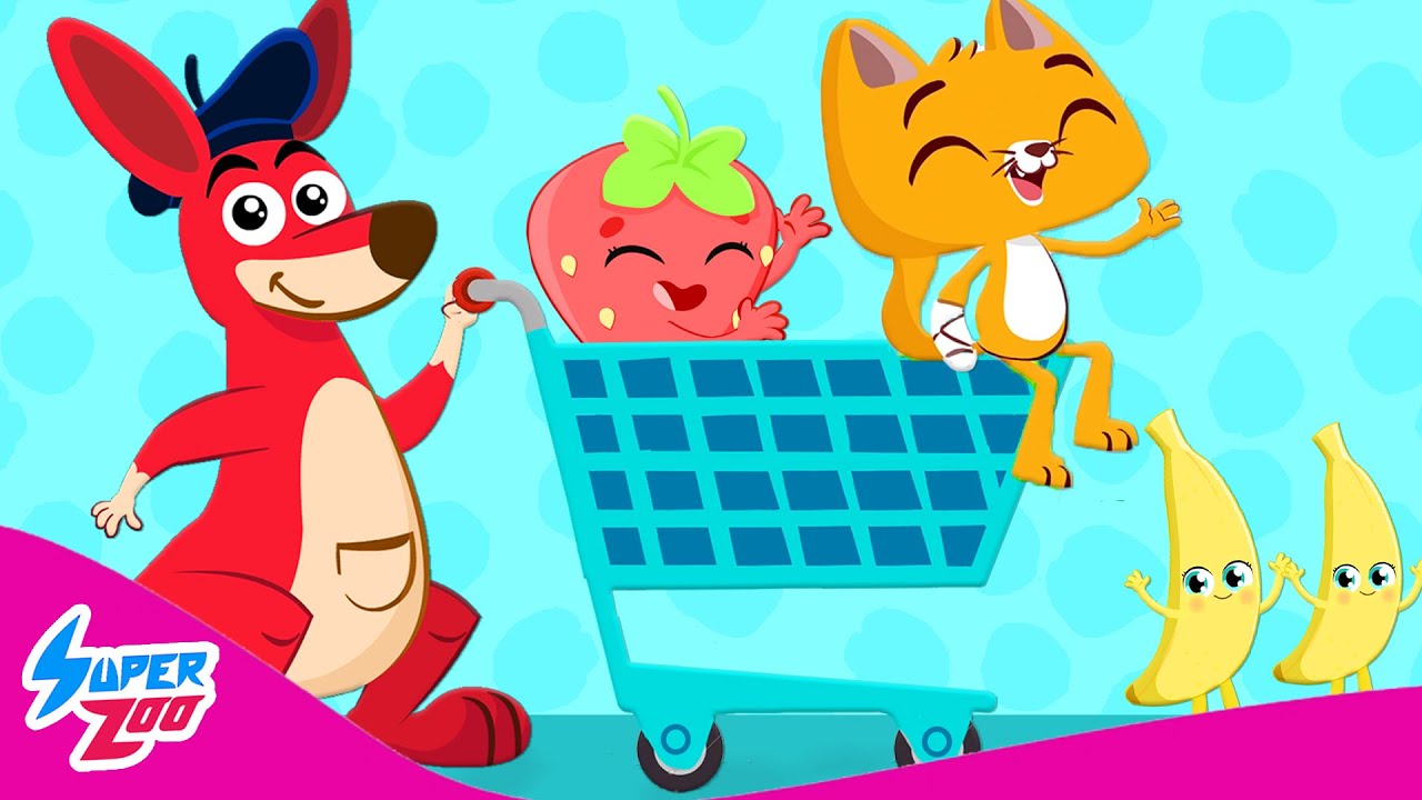 NEW! Learn the fruits in English with this fun song! Superzoo Karaoke