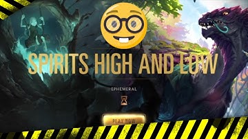 LOR Tutorial #12   Spirit high and low