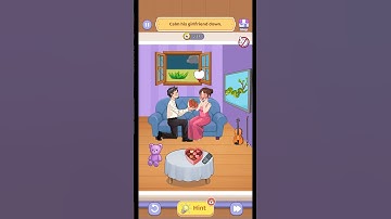 Brain Fever: Puzzle Game - Level 63 - Calm his girlfriend down.